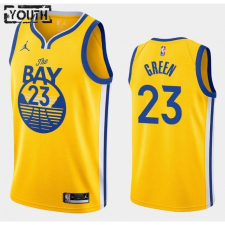 Maillot Basket Golden State Warriors Draymond Green 23 2020-21 Jordan Brand Statement Edition Swingman - Enfant